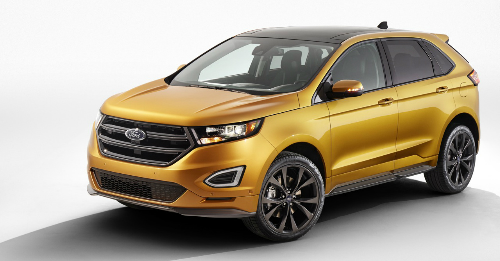 2015 Ford Edge Yellow