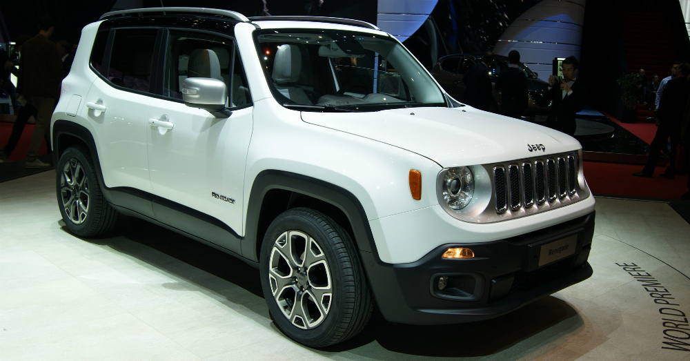 2015 Jeep Renegade White