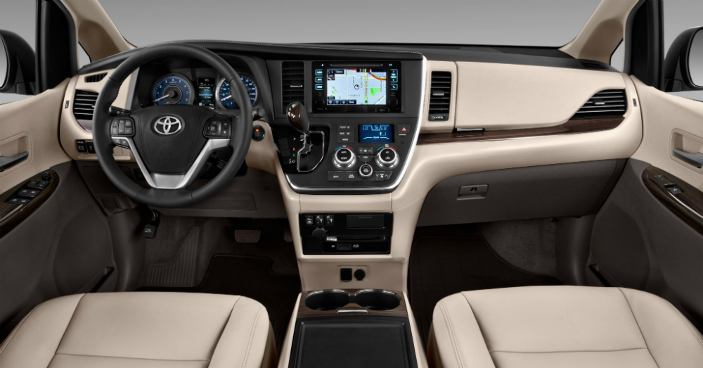 2015 Sienna Interior