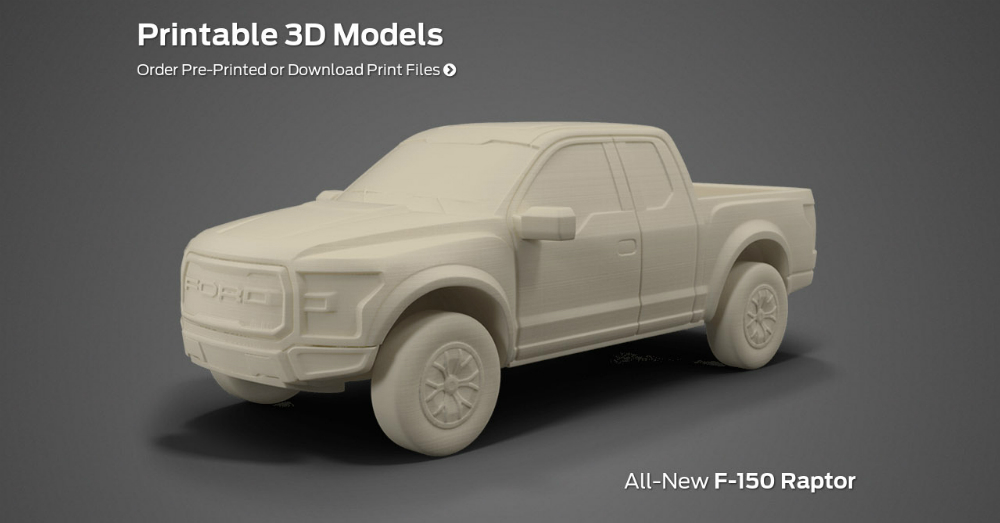 F-150 3D Printed