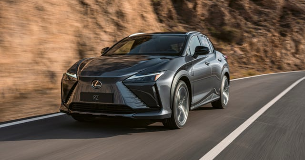 Lexus's first EV: 2023 Lexus RZ450e