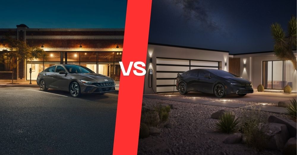 2026 Toyota Prius vs Hyundai Elantra Hybrid